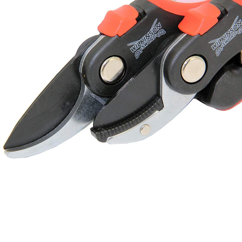 Wilkinson Sword 1111174W Bypass-Gartenschere und Amboss-Gartenschere, Doppelpack