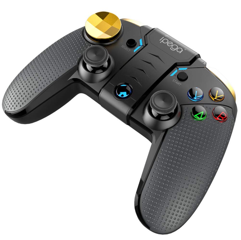 Phil Beauty Manette De Jeu sans Fil Bluetooth Contrôleur De Jeu avec L2 / R2 Est Analogique Et Fonction Turbo Combo Convient pour Smartphone/Tablette/Ipad Android/PC Windows