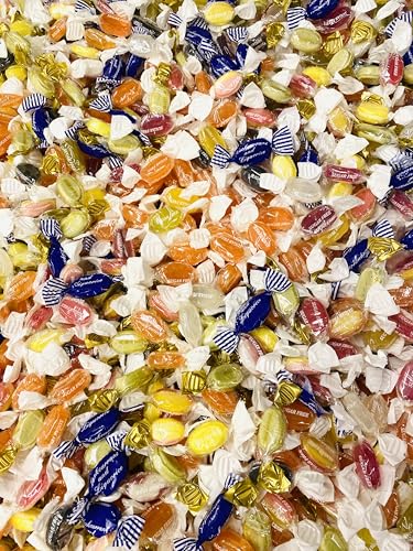 1kg Pick and Mix Sugar Free Hard Boiled Sweets - Favourites Selection - Diabetic Sweets - Gift Pouch - Sherbet Lemons - Rhubarb & Custard - Blackcurrant & Liquorice - Choc Limes and More