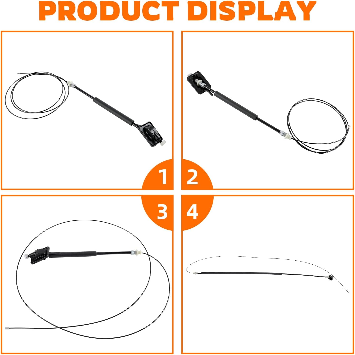 GoaMotors Power Sliding Door Cable Kit Compatible with Honda Odyssey 2011-2020 3.5L Left or Right Side with Motor Replace 72546TK8A01