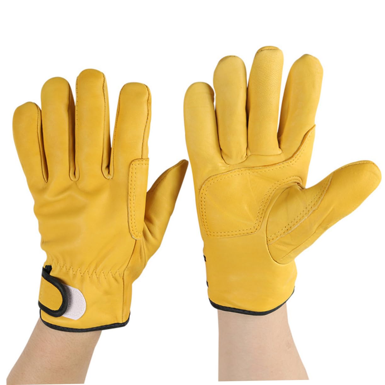 DOITOOL 5 Pares De Guantes De Ingeniería Guantes De Cuero Cálidos Para Hombres De Cuero Para Hombres Para El Trabajo De Cuero Aislados De