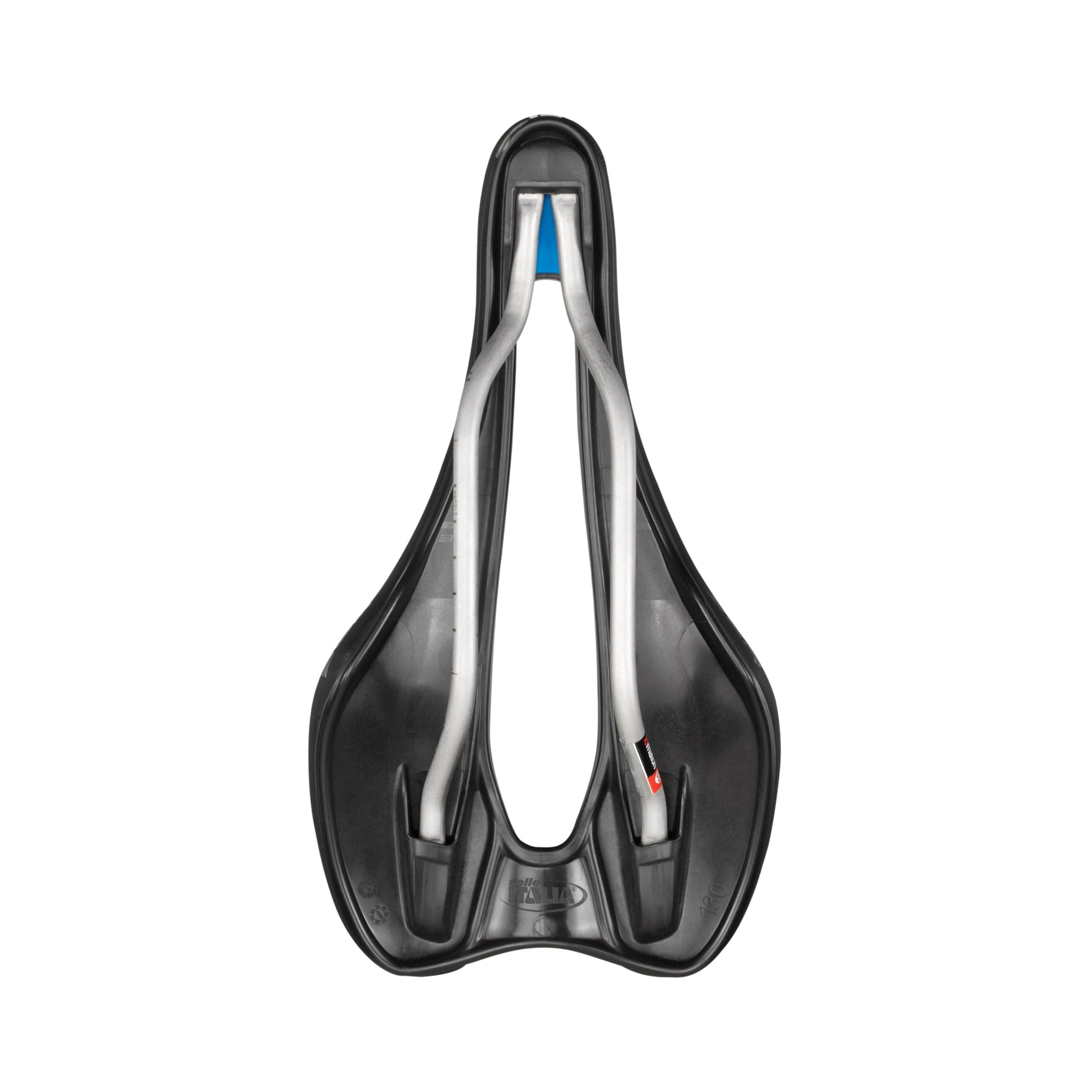 Selle Italia SLR Boost ENDURANCE TI 316 Superflow - Sella Bicicletta da Strada, Gravel e Viaggio Comoda in Gel e Foro Superflow, Telaio in TI 316