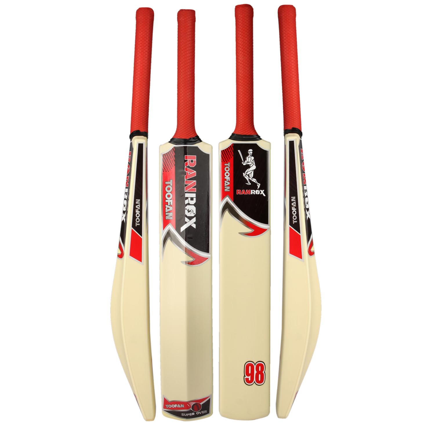 RANROX TOOFAN Heavy Duty Plastic Cricket Bat Full Plastic bat for All Age Groups Adults PVC/Plastic Cricket Bat (B0CPQ4SRMK) Amazon Price History, Amazon Price Tracker