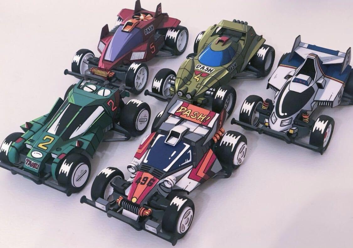 Amazon.co.jp: 二次元塗装 ダッシュ四駆郎 ダッシュ1号5号 