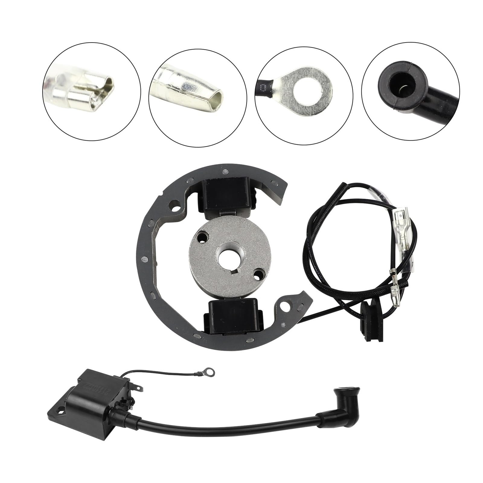 Passend Für KTM 50 SX 50cc Pro Senior Junior SR JR SX50 Adventure Zündspule Stator Rotor Magneto Schwungrad Kit Zündspule Anschluss Stecker