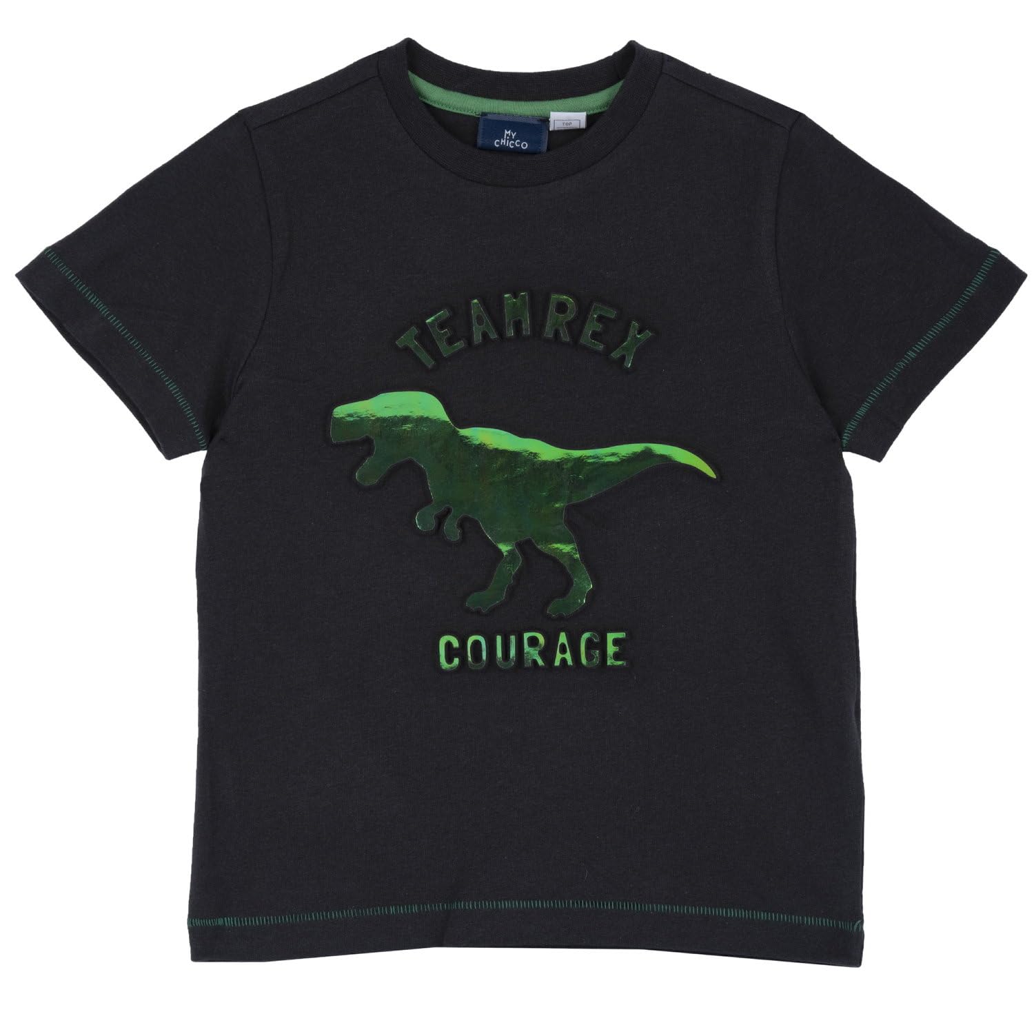 Chicco, Baby T-shirt, Korte Mouwen T-shirt, Comfortabel en Modieus, van Zacht Katoen, Machinewasbaar, Baby- en Jongenskleding, Entworfen in Italien