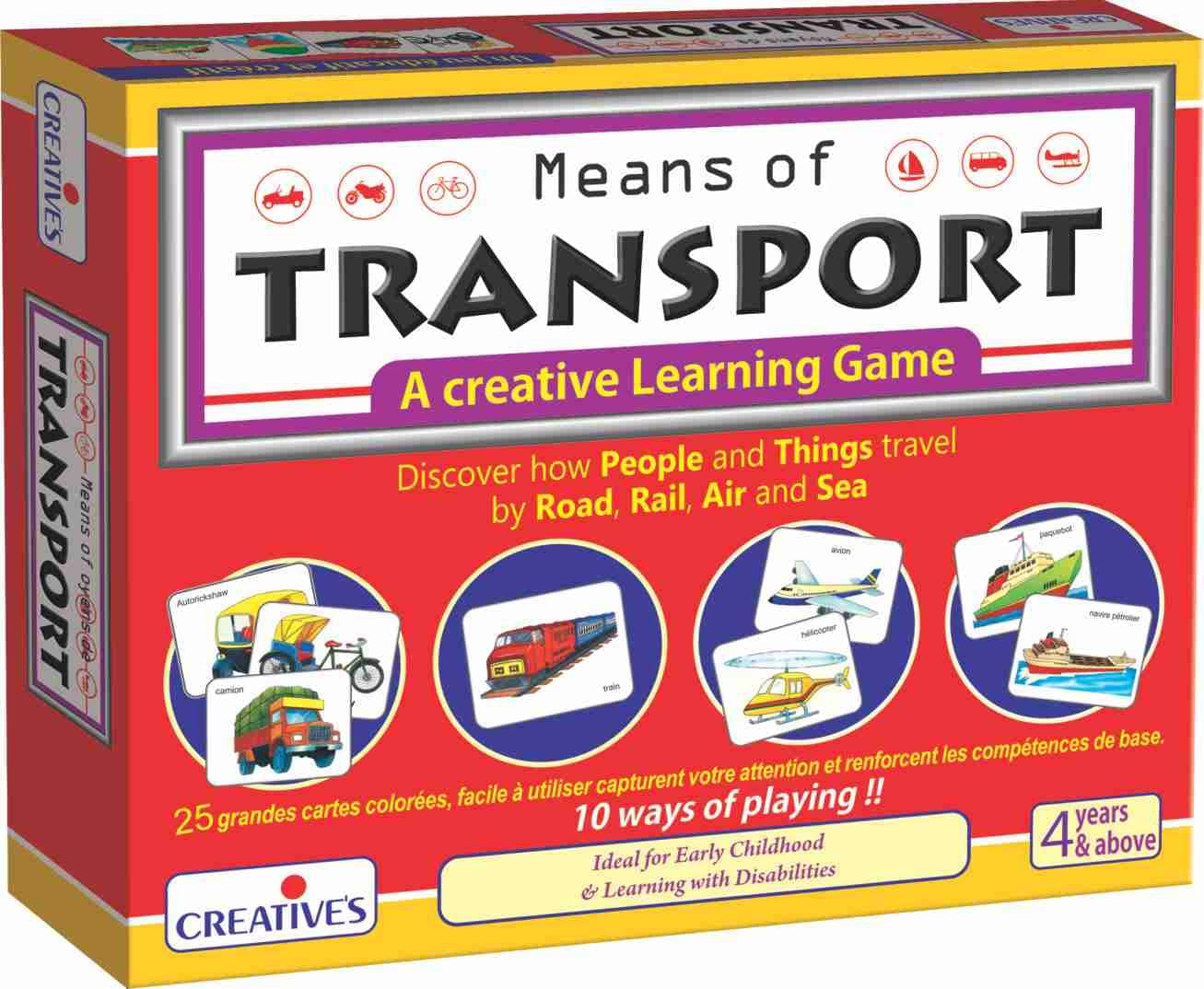 Creative Educational Pre-School Means of Transport