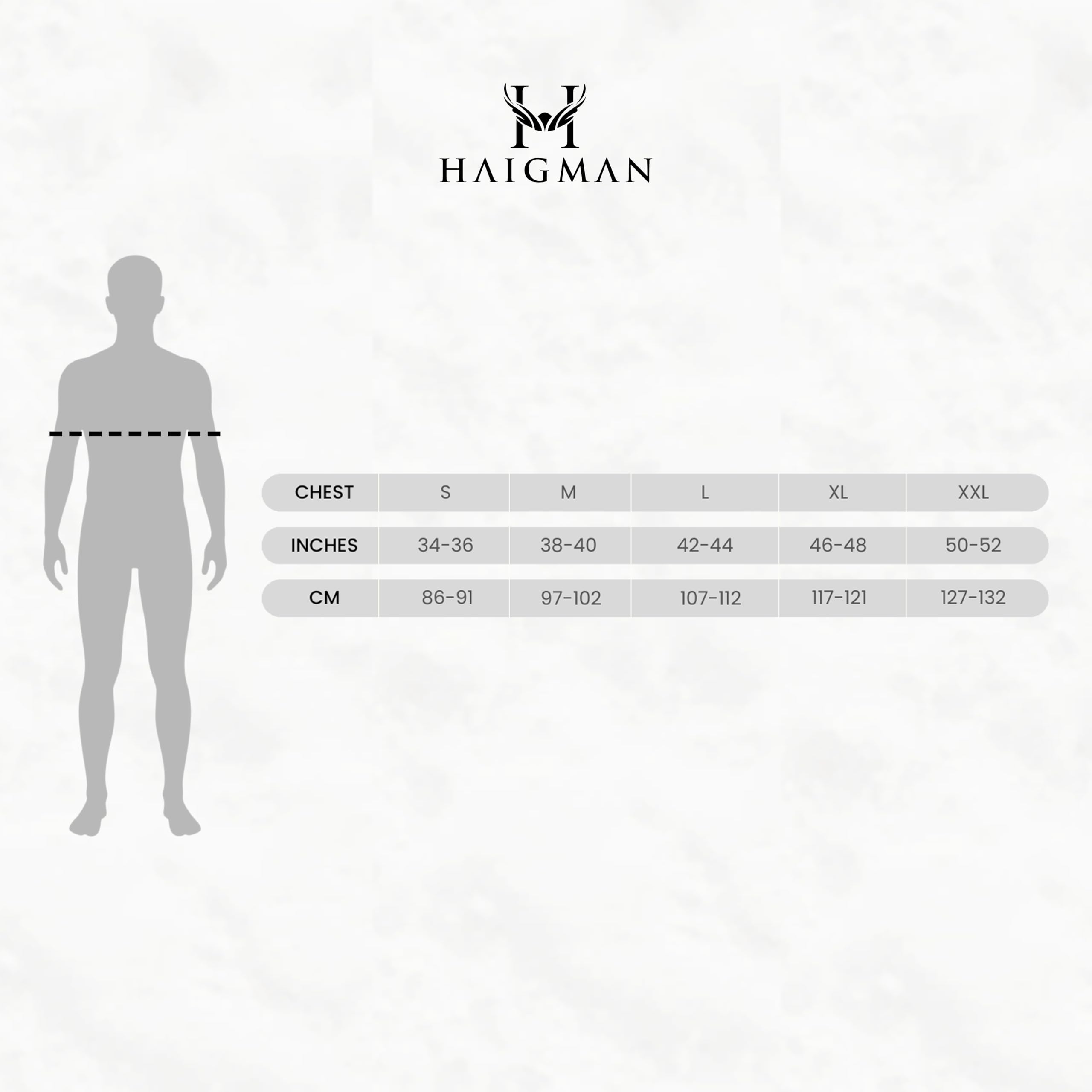 Haigman Lot de 2 t-shirts thermiques à col rond