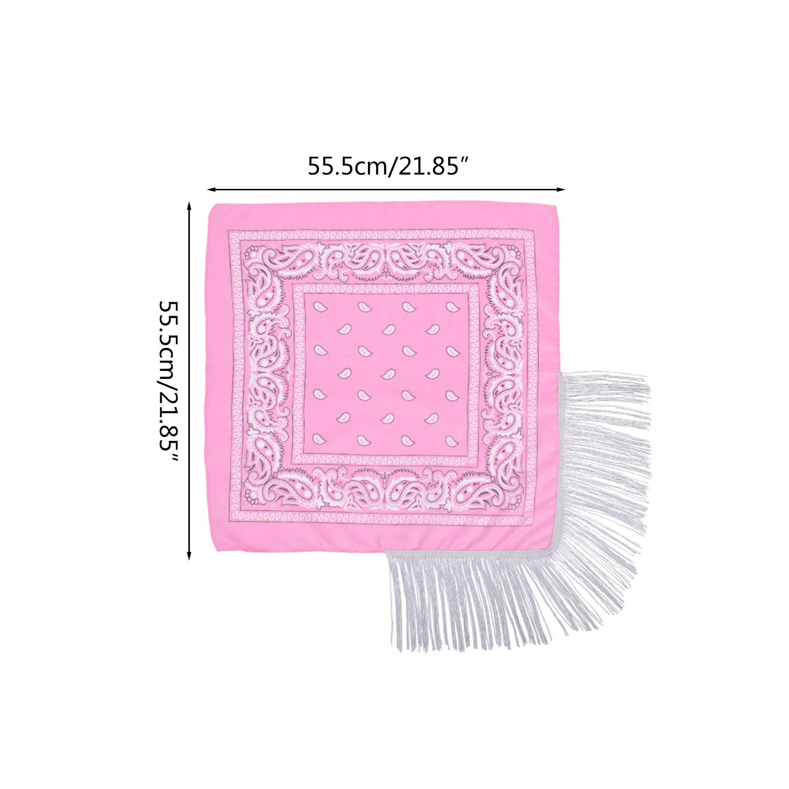 Acinkeety Cowgirl Bandanas Bachelorette Bandanas Fashion Cowgirl Bachelorette Fringe Bandanas Neckerchief Bandanas Cowgir
