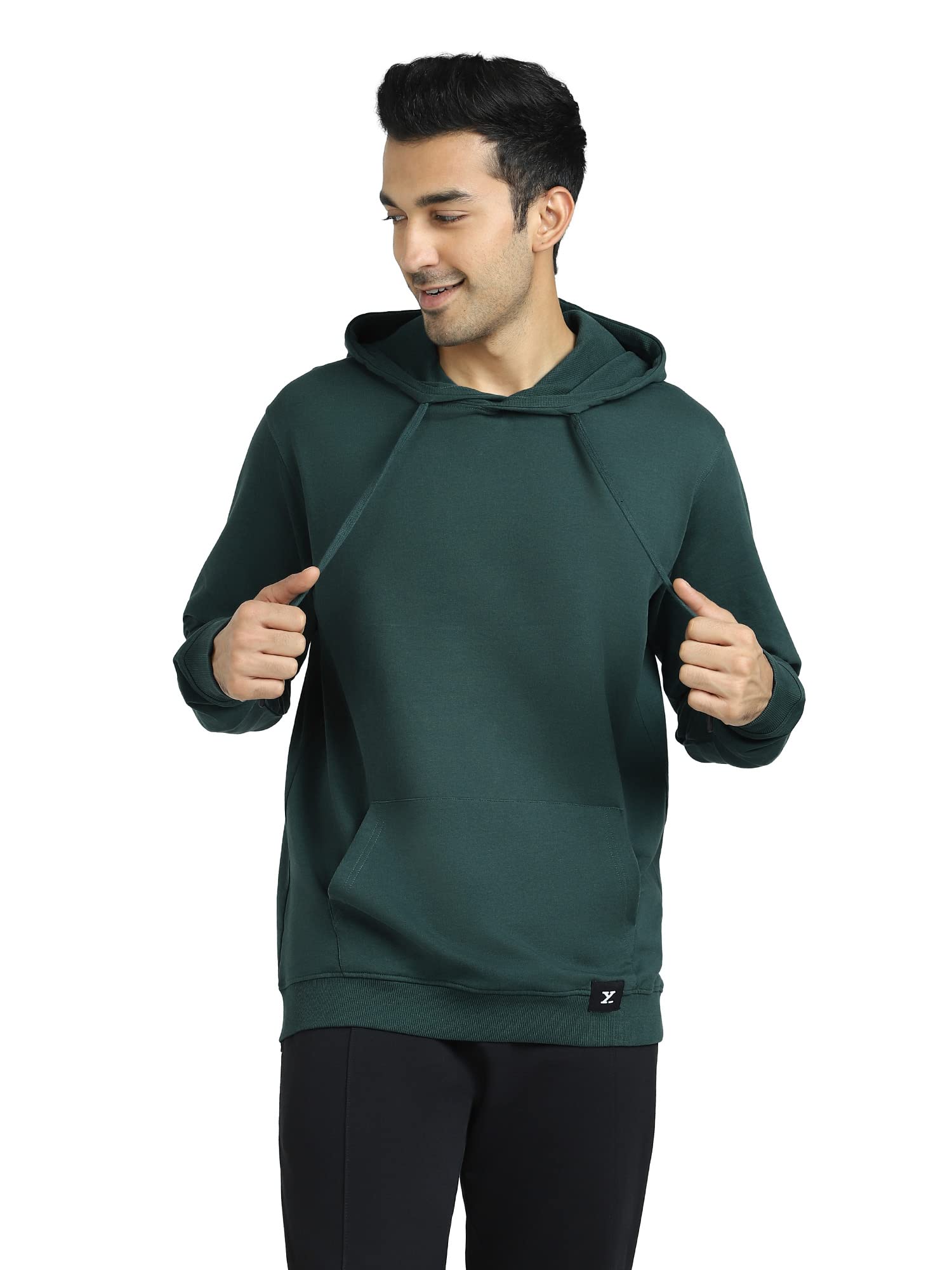 xyxx Men's Cruze French Terry Cotton Relaxed Fit Hoodie-picture-23
