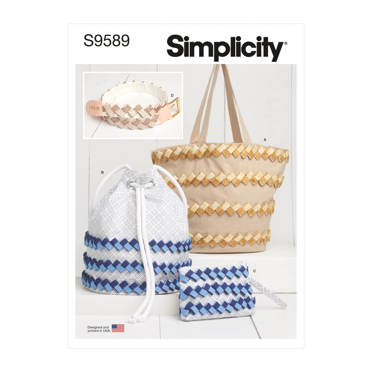 Patron De Couture Simplicity SS9496OS – Tablier Vintage Taille Unique Avec Manique Incluse