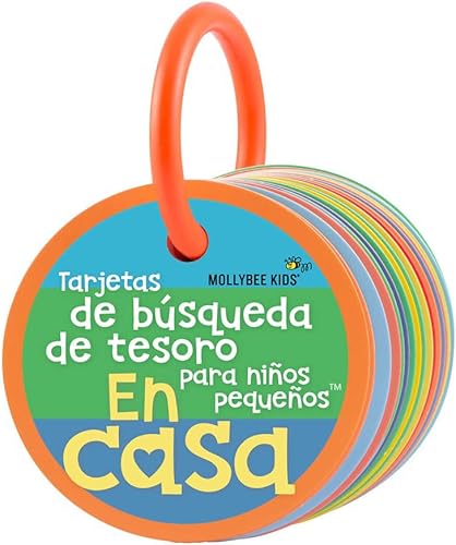 Miniatura 23 de MOLLYBEE KIDS Tarjetas de búsqueda del tesoro preescolar en casa, juegos preescolares, regalos para edades de 3 y 4 años