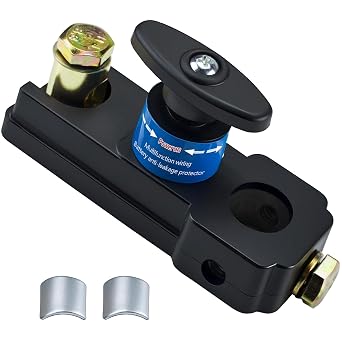 Battery Disconnect Switches 12V/24V, Heavy Duty Battery Shut Off Switch, Quick Disconnect Battery Cut Off Universal Switch for Automotive, Rv and Boat1 Pack