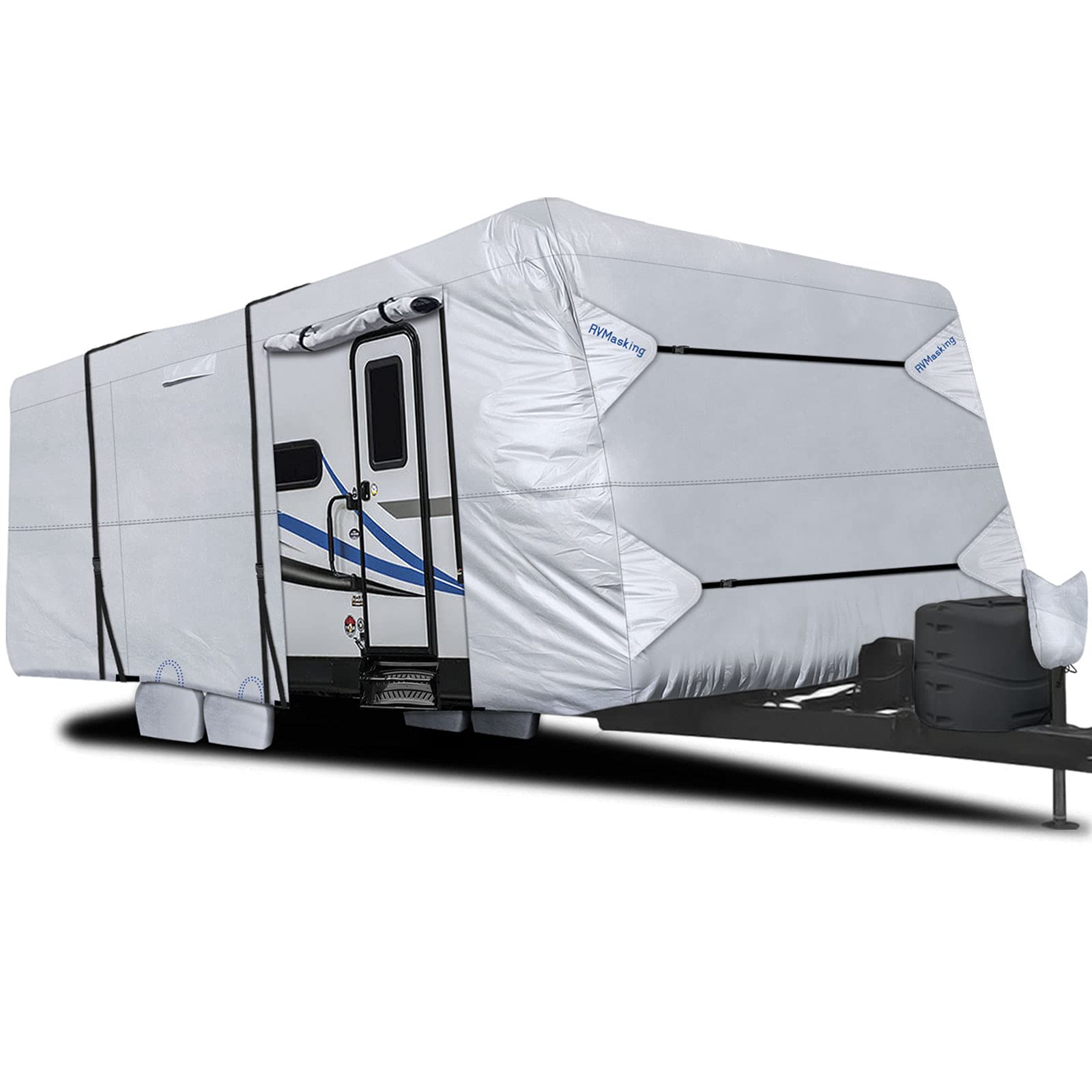 Buy RVing 2022 New RipStop RV Cover Windproof Travel Trailer Cover