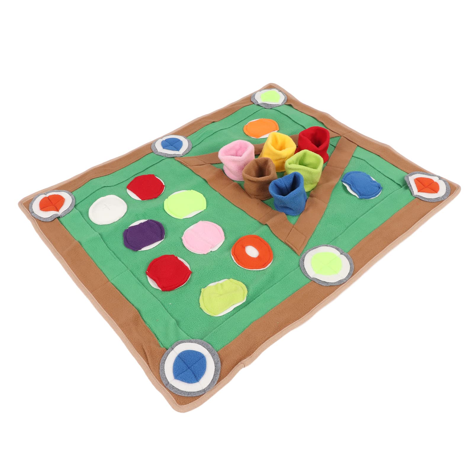 podkładka do tabaki dla psa powolne jedzenie ulga w znudzeniu miękka piłka basenowa szczeniak mata do wąchania Puzzle zabawka do treningu węchu