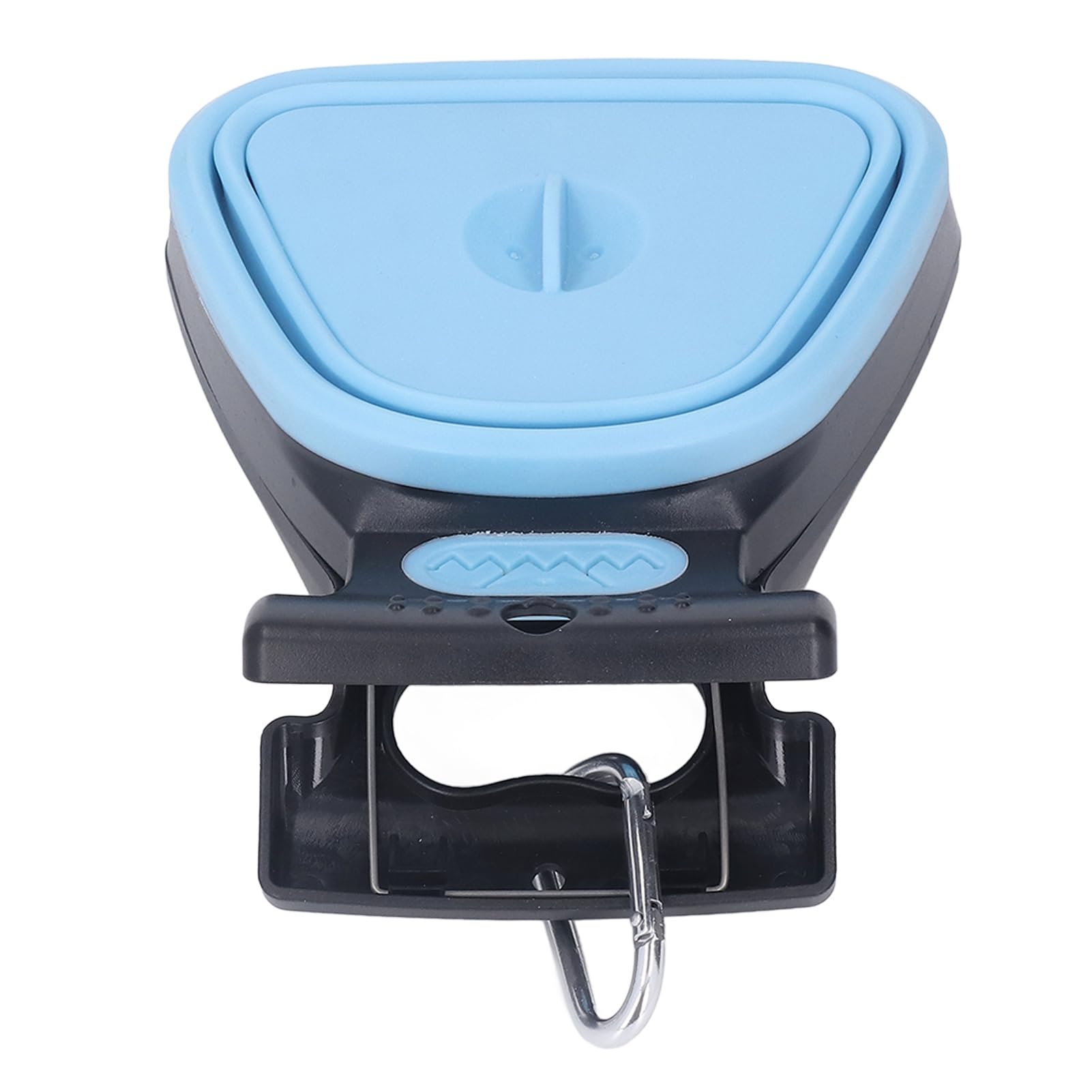 Pelle à crottes de Chien portative, Pelle à crottes de Chiot Portable avec Sac à ordures, Salle de Stockage des déchets Extensible pour Chiens de Petite, Moyenne et Grande Taille, (Bleue)