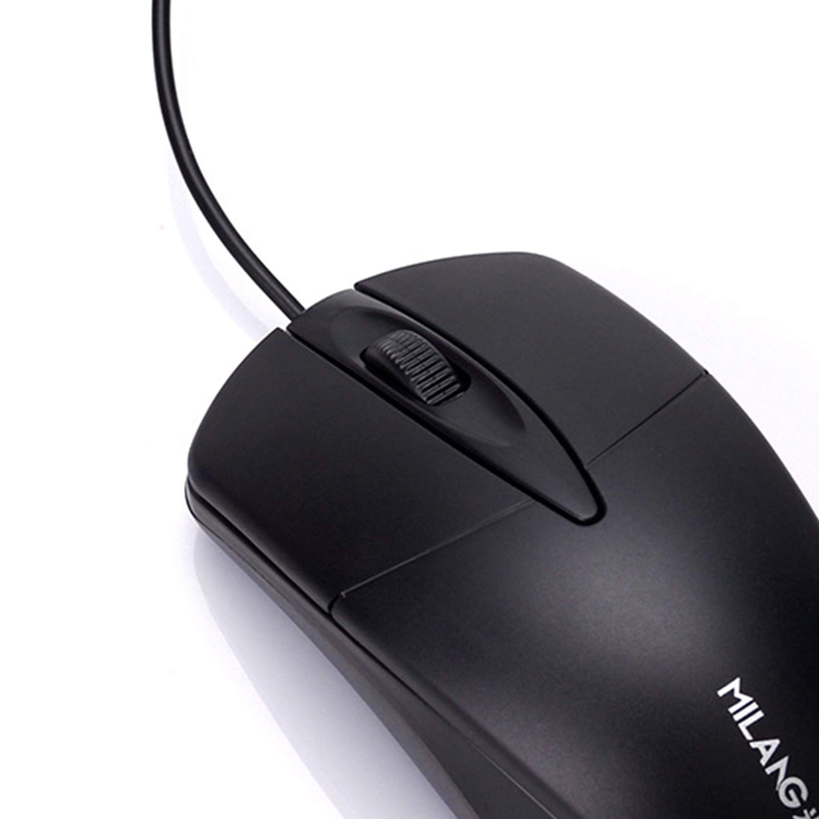 10 set di mouse da gioco USB ottico da 1000 DPI a 3 pulsanti, mouse da gioco per computer portatili e PC