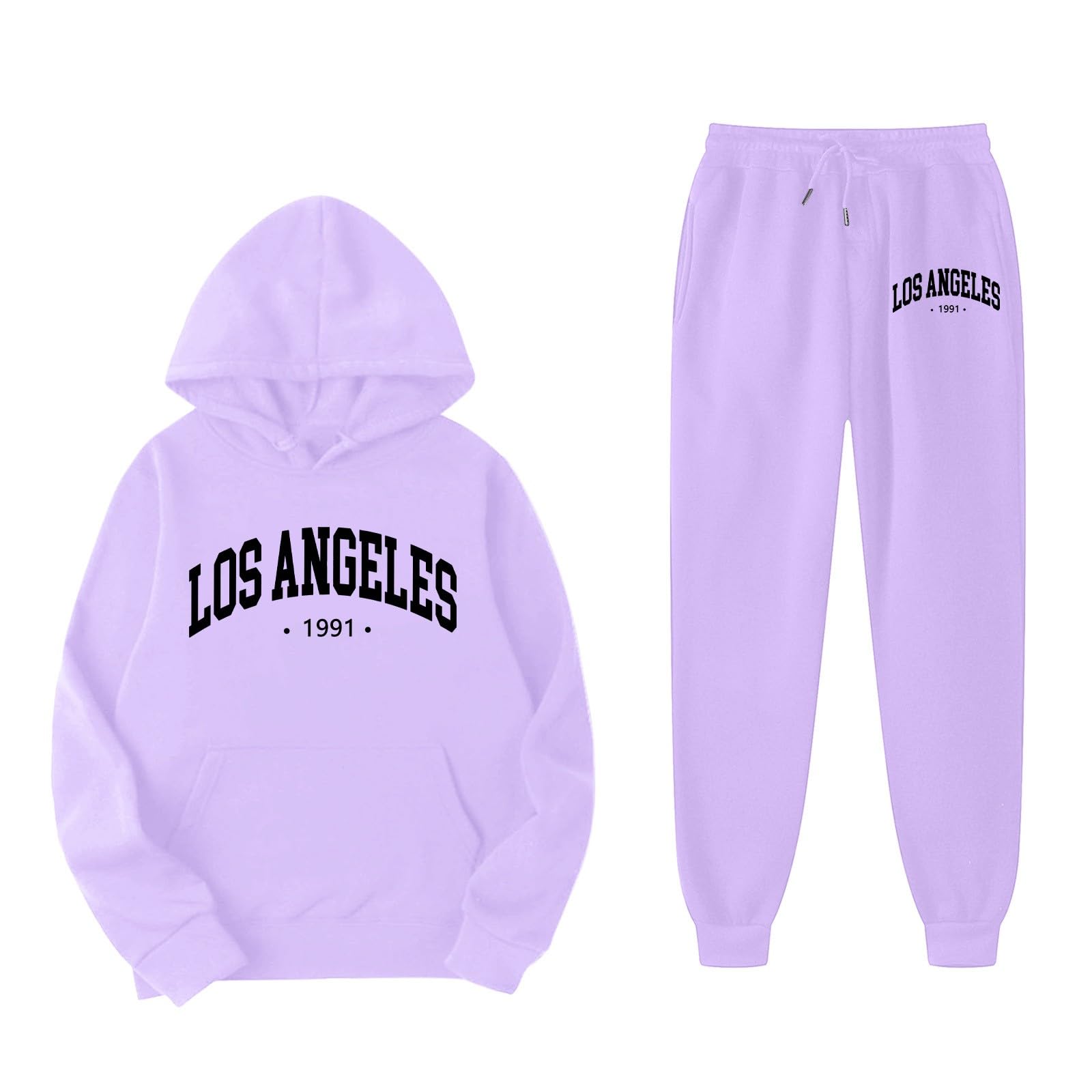 Genérico Conjunto de Sudadera con Capucha para niñas con Estampado Moderno y diseño cómodo para Uso Diario en Temporada con Instrucciones de Cuidado Sencillas