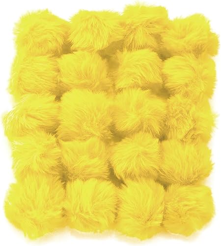 Miniatura 8 de MIUPOO Bolas de pompones para manualidades, accesorio de disfraz de pompones, bolas de pompones para artes y decoración de manualidades creativas,