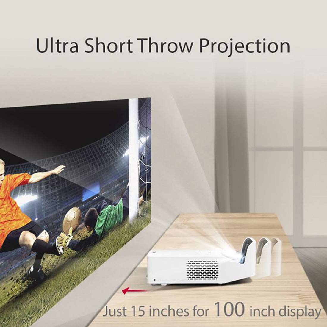 Amazon.com: LG HF65LA Ultra Short Throw LED Home Theater CineBeam
