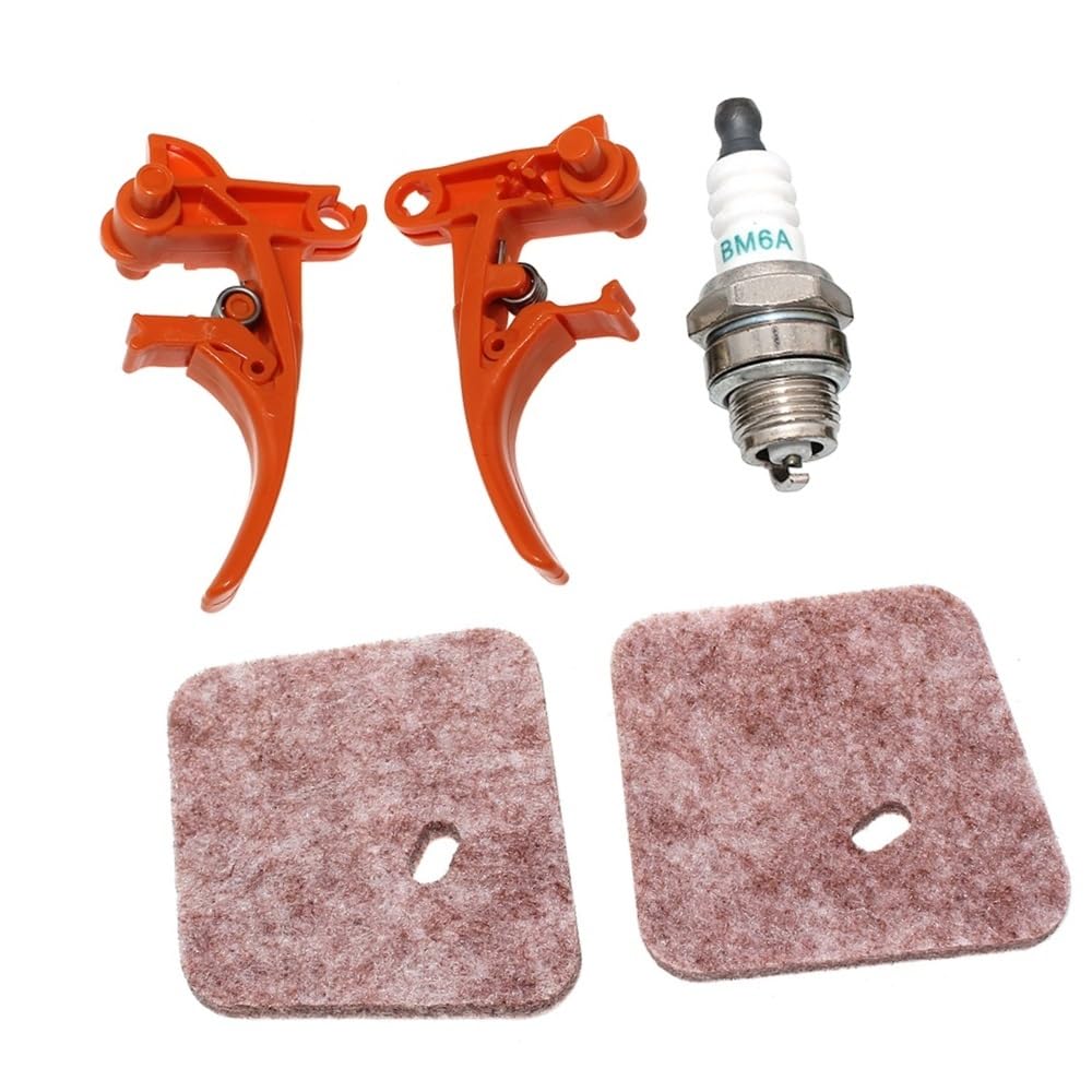 Gâchette d'accélérateur compatible FS55 FS38 HL45 commande gaz débroussailleuse