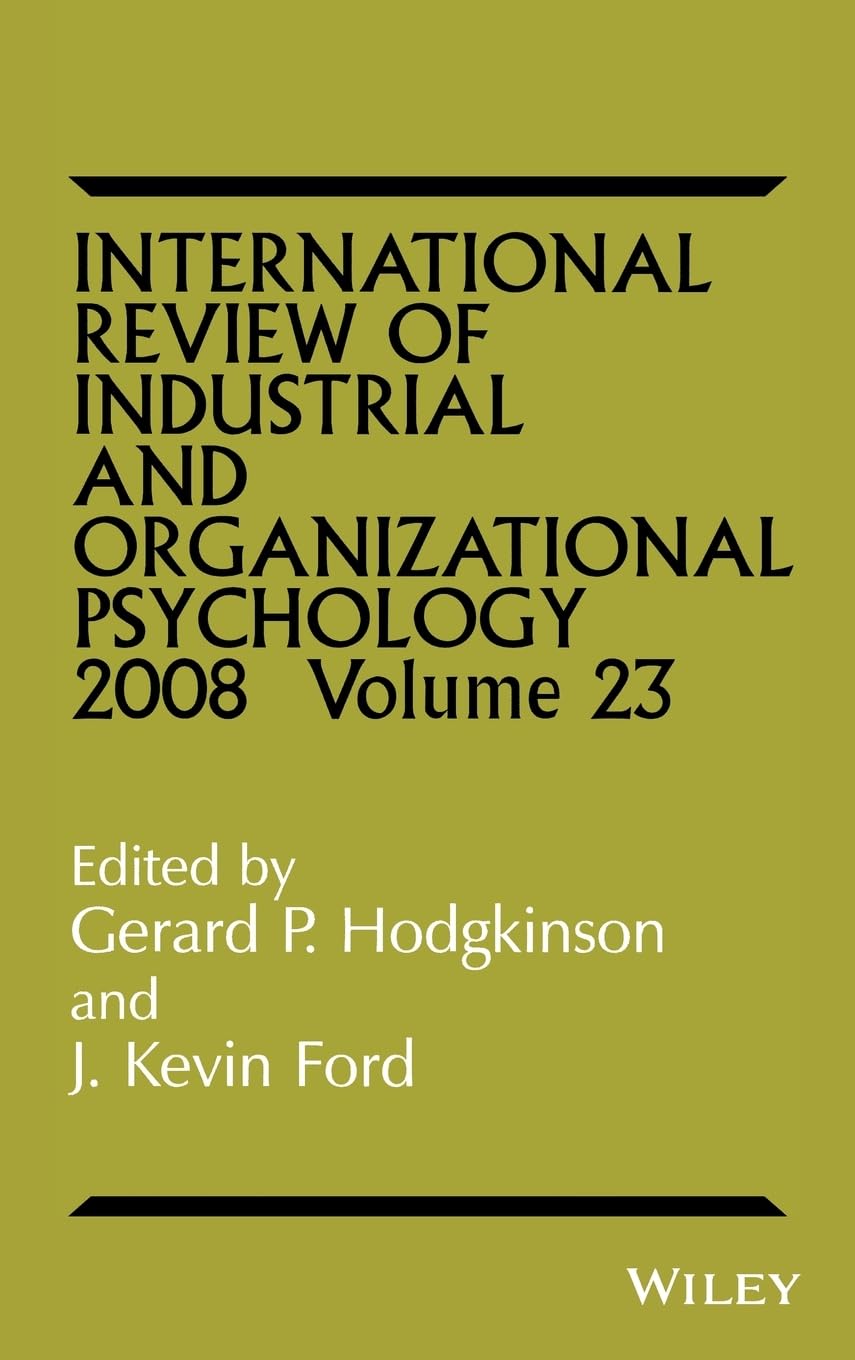 Int Review of Ind and Org Psych 2008 V23 (Inter. Hodgkinson<|