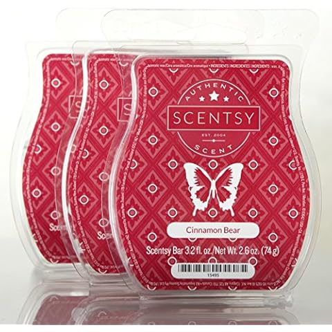 Scentsy Cinnamon Bear 3 Pack Bars Cover