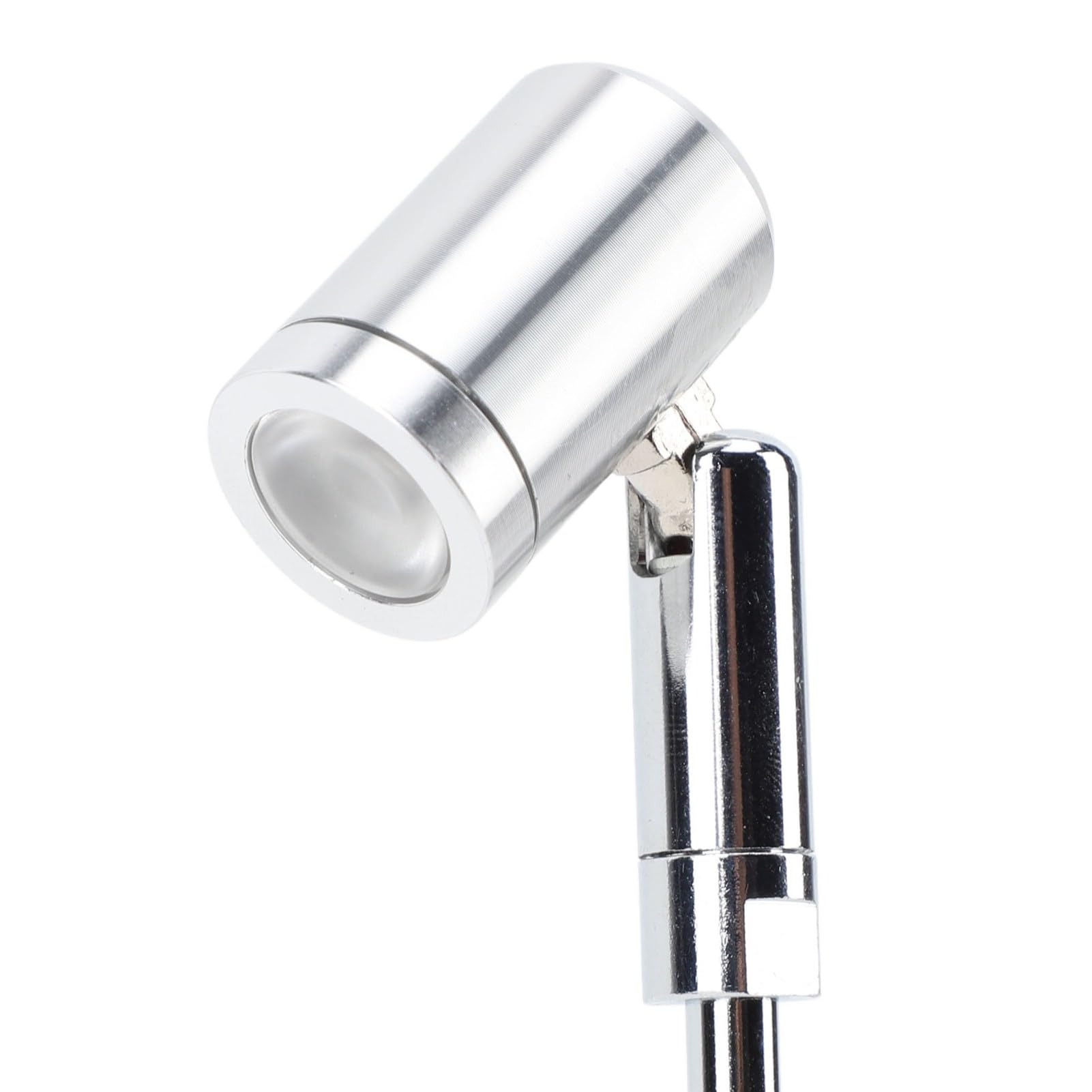 LED Mini Faretto Da Vetrina DC12V – Luce Calda, Alluminio, Altezza 21cm, Per Espositori Gioielli, Vetrine, Tolette, Dissipazione Calore - 4
