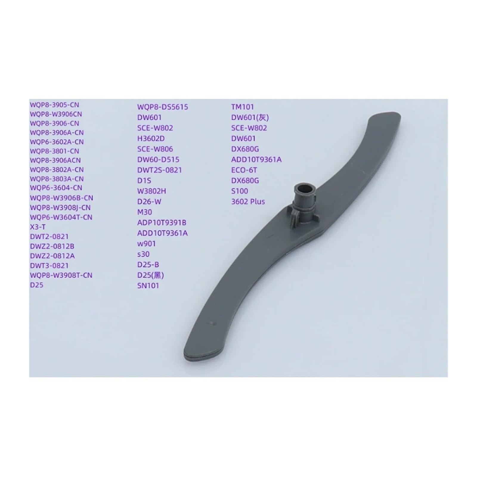 Brazo rociador for lavavajillas, compatible con Midea,