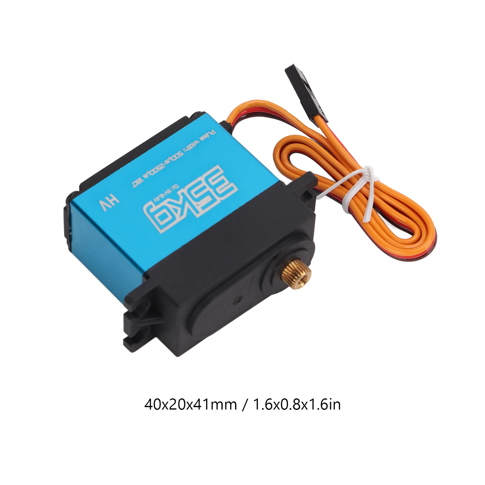 2pcs Servo Digitale per Auto RC Impermeabile 35KG Motore Senza Spazzole Set di Ricambio per Modelli Scala 1/8 1/10 Servo per Radiocomando