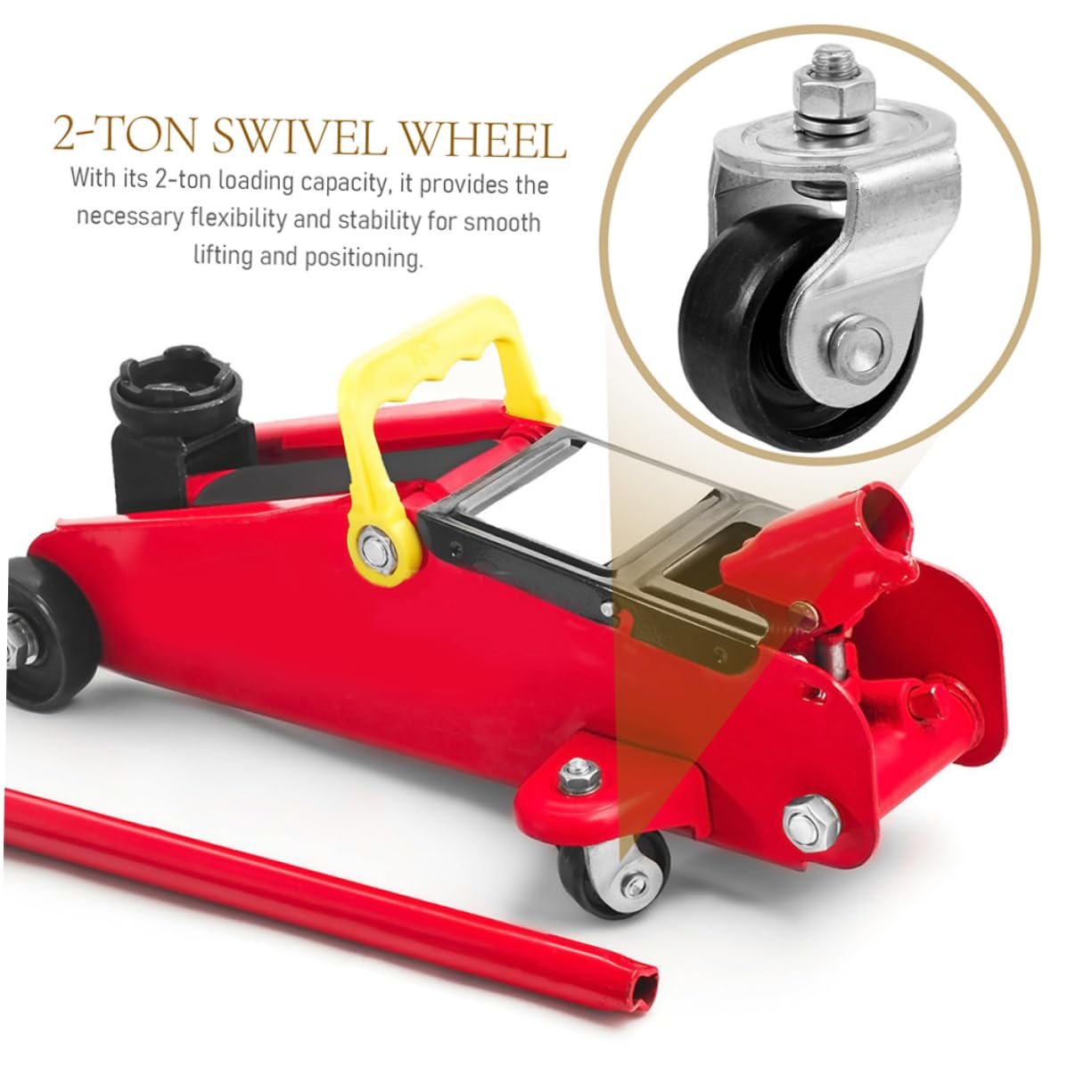 2pcs Jack Caster Wheel Truck Jack Heavy Duty Trailer Jacks Electric Jacks for Trailers Caster for Floor Jack Trailer Jack Wheels Car Jack Kit SUV Heavy Duty Floor Jack Wheels Steel MUCKLILY