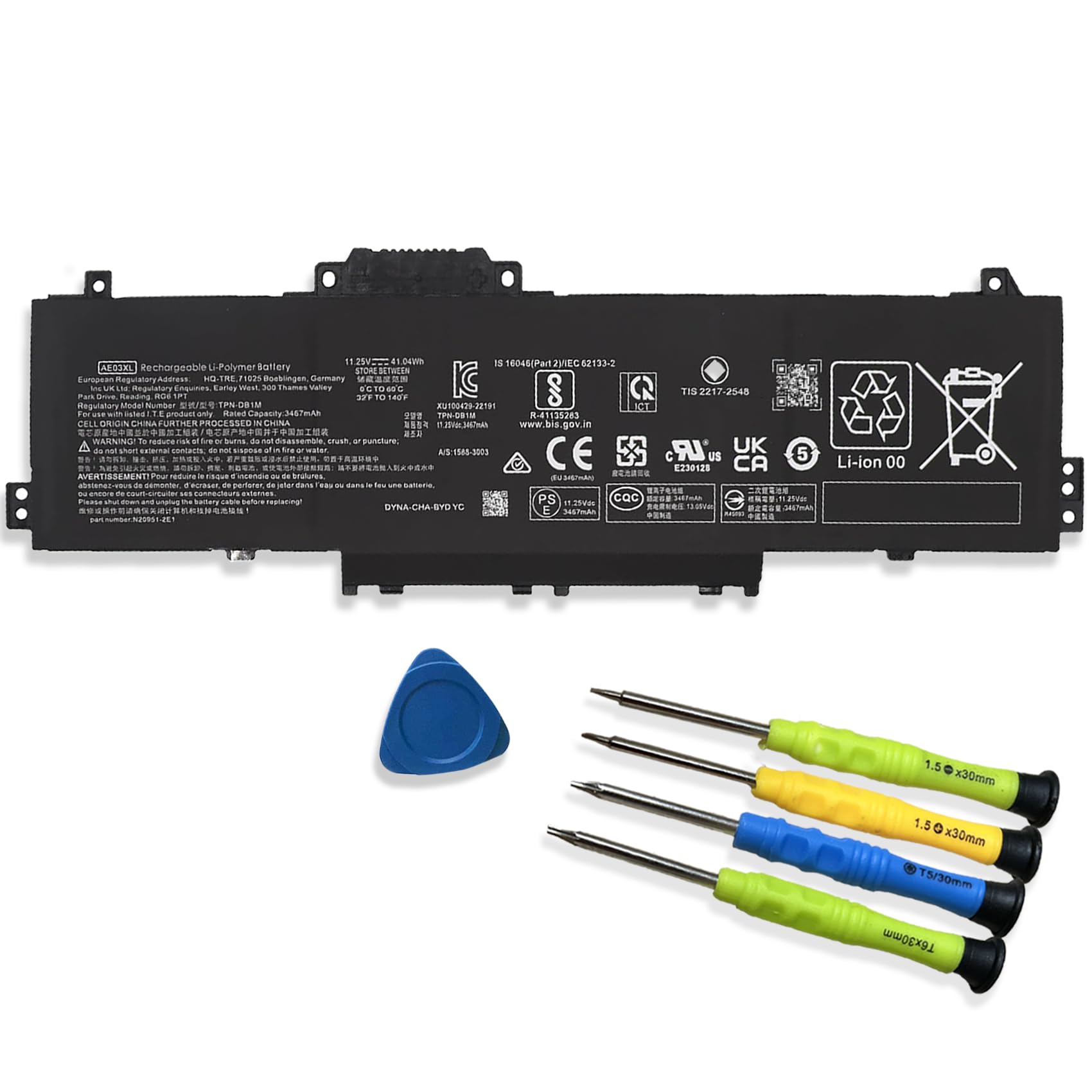 Amazon.com: EFOHANA AE03XL Laptop Battery Replacement for HP 240