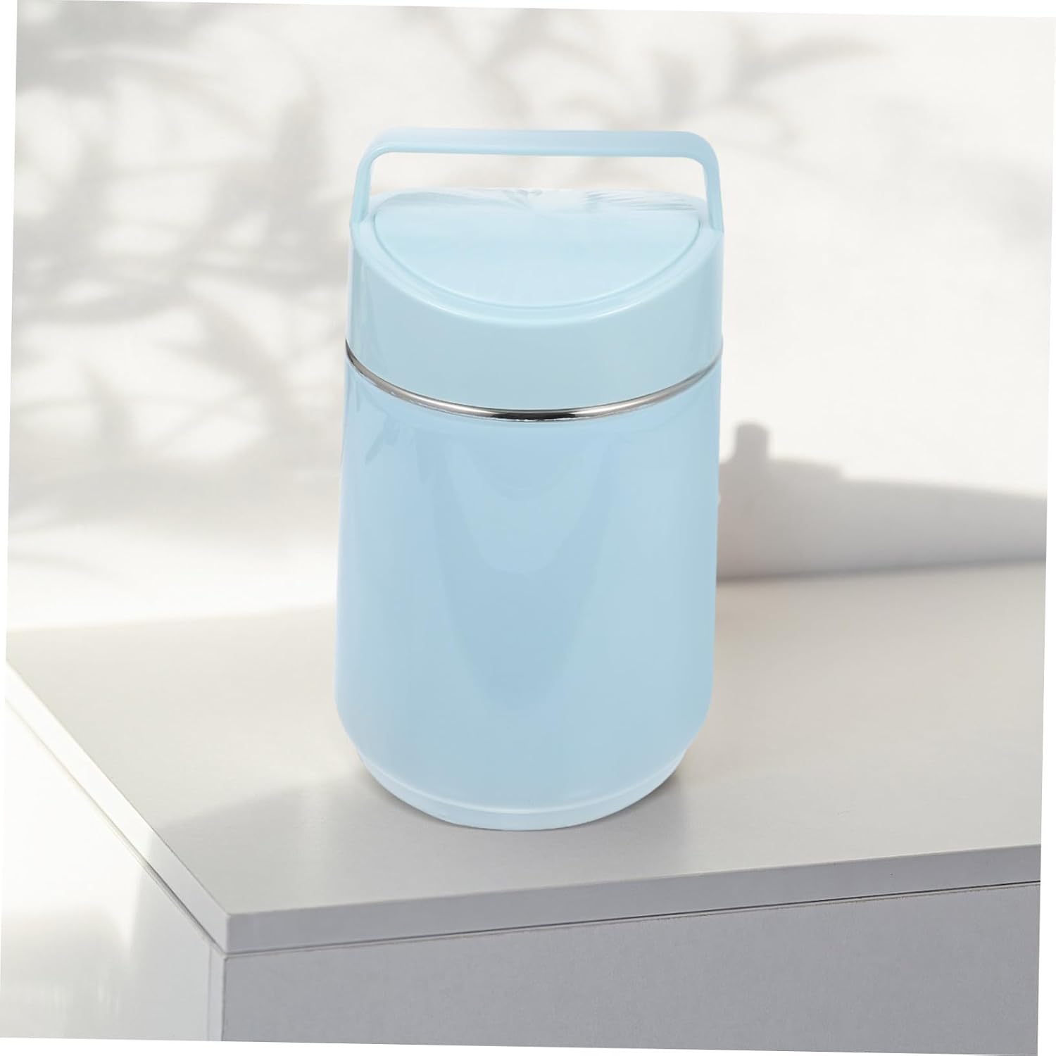 Cabilock Three Layer Stainless Steel Vacuum Insulated Pot Capacity Food Container for Adult Lunch Portable Leakproof Design for School Office and Travel