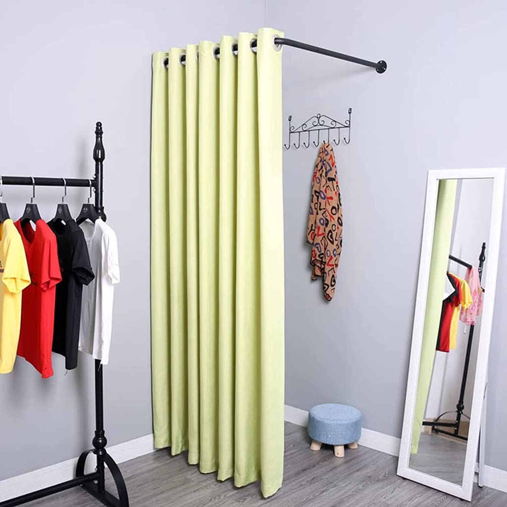 SIAMZYWV Changing Room Mobile L-Shape Fitting Room Portable Clothing Store Dressing Room Boutiques Office Temporary Privacy Cabana for Pool Mall Fitting Room