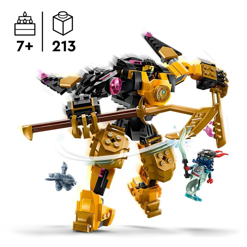 LEGO Ninjago 7-piece set: 71838 Kai's motorcycle race, 71839 Arins