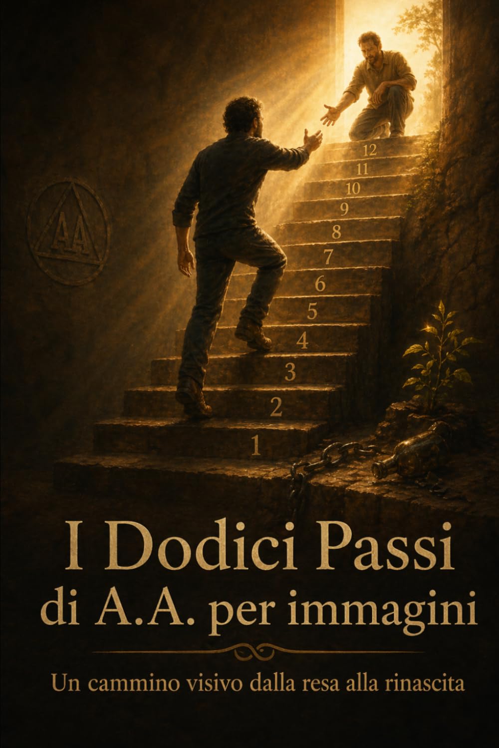 I Dodici Passi di A.A. per immagini: Un cammino visivo dalla resa alla rinascita