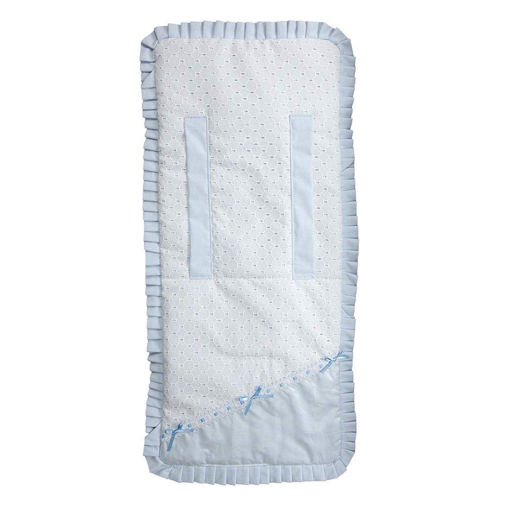 Babyline Love - Colchoneta ligera para silla de paseo, color azul