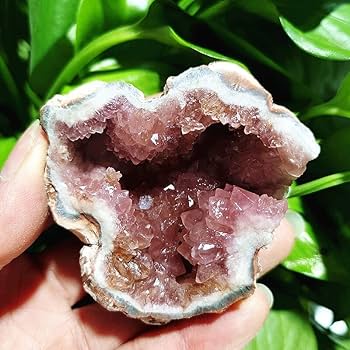 Amazon.co.jp: アメジスト結晶ナチュラルピンクアメジスト