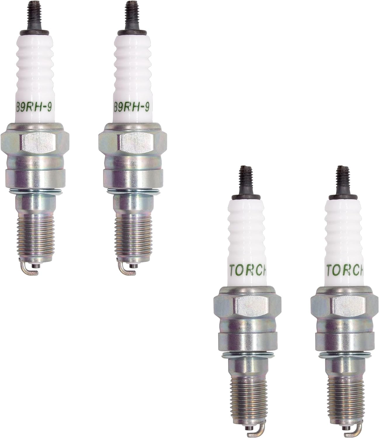 4pcs B9RH-9 Spark Plugs Replace for NGK 7502/CR9EH-9, for HONDA 98059-59916 98059-59926, for Denso 4129/U27FER9