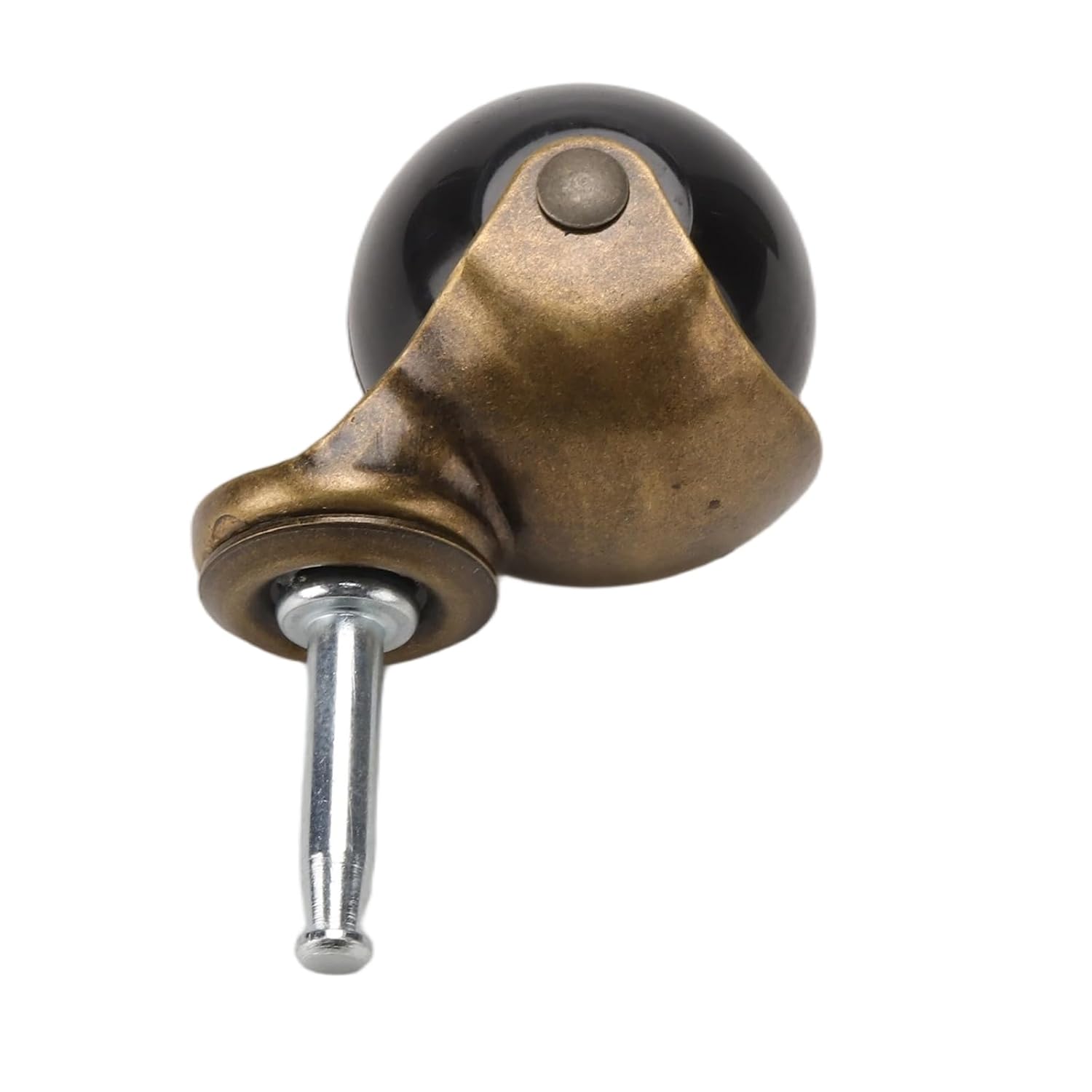 16 Pack Ball Caster Wheels, 2 Inch Antique Brass Casters with Swivel Stem, Ball Caster for Furniture Chairs Sofa Cabinets Coffee Table