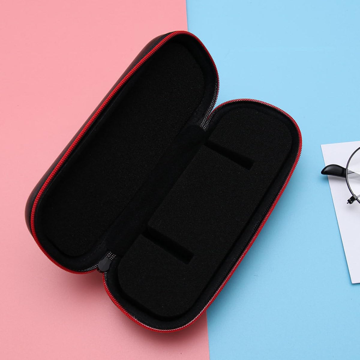 Supvox Uhrenbox 10 Stück Pack EVA Material mit Uhrenhalter Stoßfestes Uhrenetui für Uhrensammlungen und Reise zum Sicheren Transport im Koffer oder Handtasche