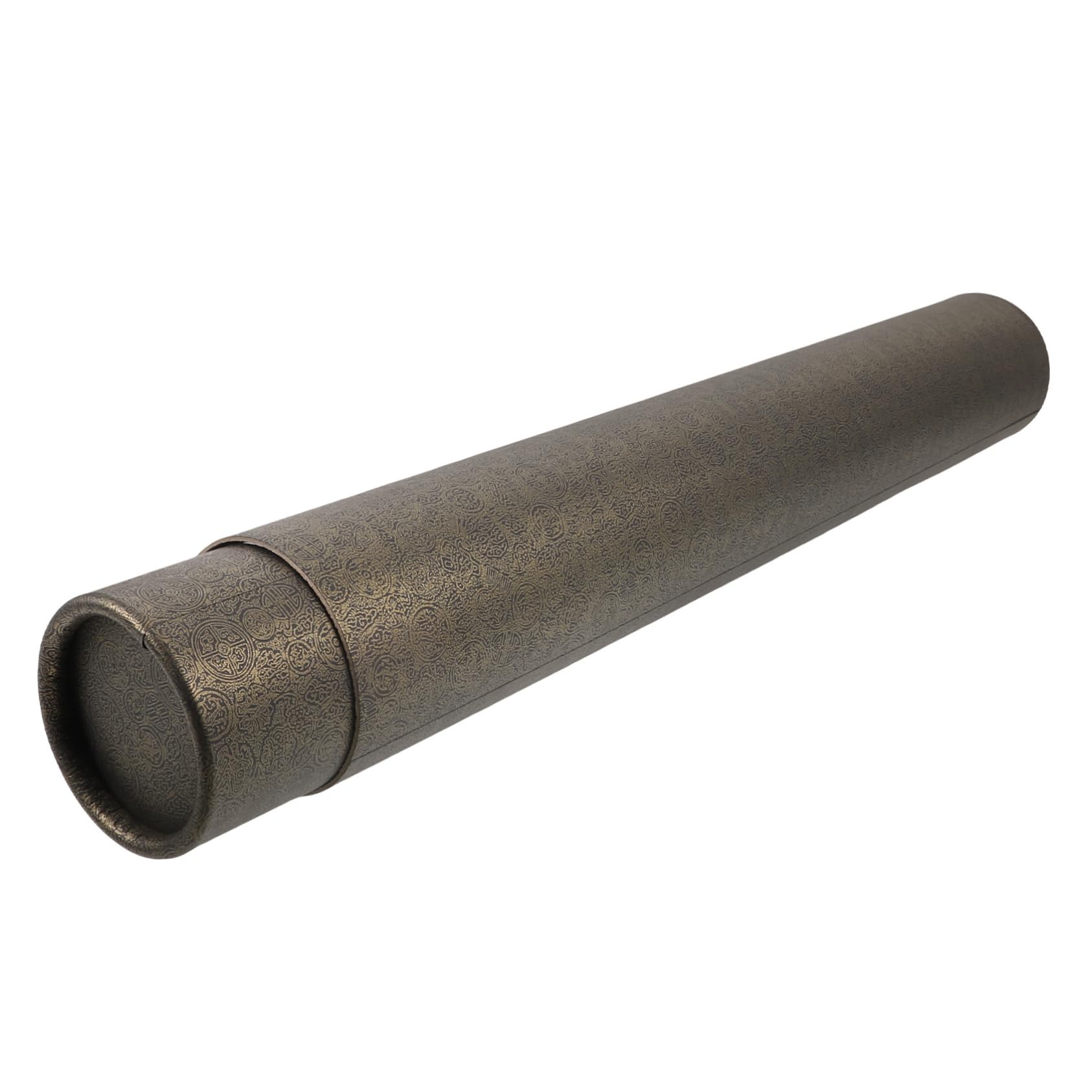 DOITOOL Calligraphy Tube Box Drawings Storage Case Telescoping Paper Tube for Artwork Storage