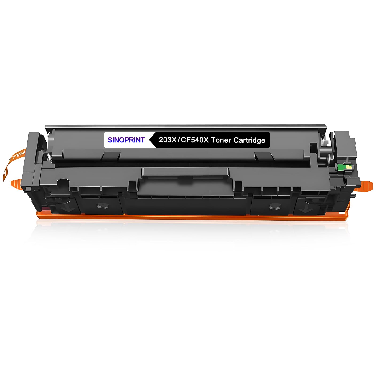 203X Toner Compatible for HP 203X CF540X CF540A for HP Color Laserjet Pro MFP M281fdw Toner M254dw M281fdn M254nw M280nw M281cdw M254dn(1-Pack, Black)