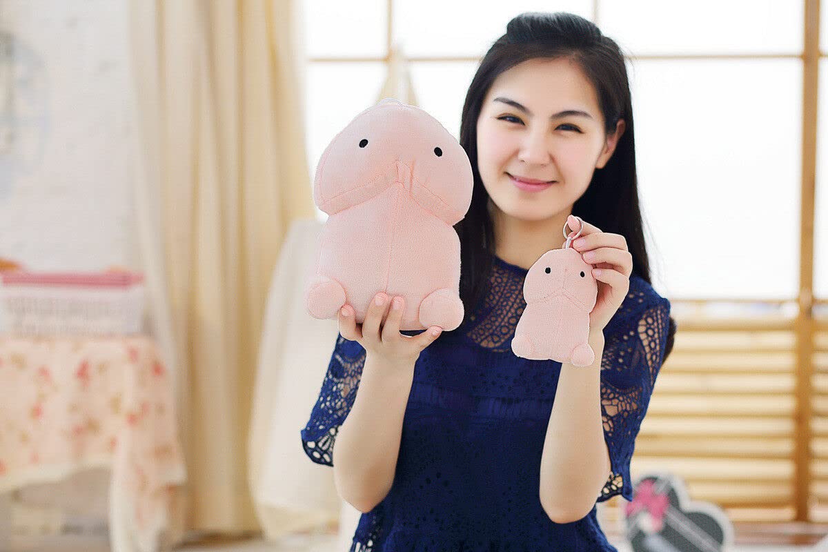 Cute Penis Plush Doll Toy Stuffed Creative Dick Soft Pillow Cushion Bolster Toy Gift (30cm)