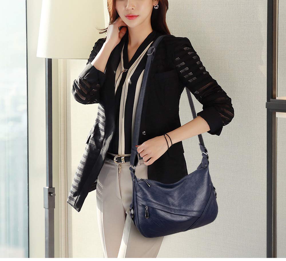 Bolsos de Bandolera para Mujer Bolsos Hombro Tipo Casual Bolso Messenger Azul