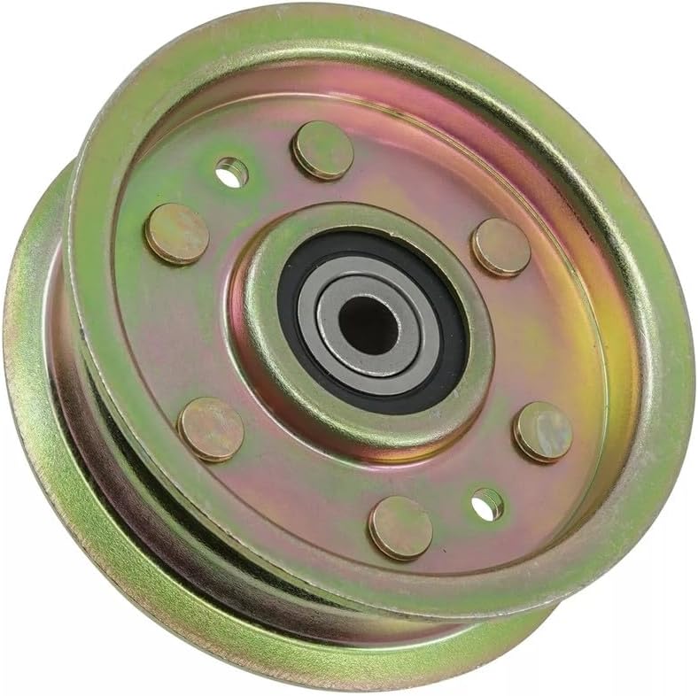 Technology Parts Store Flat Idler Pulley 07300028, 07324100 Compatible with Gravely Lawn Mowers Series Mini-ZT and ZT 42", 48", 52" and 60" Decks