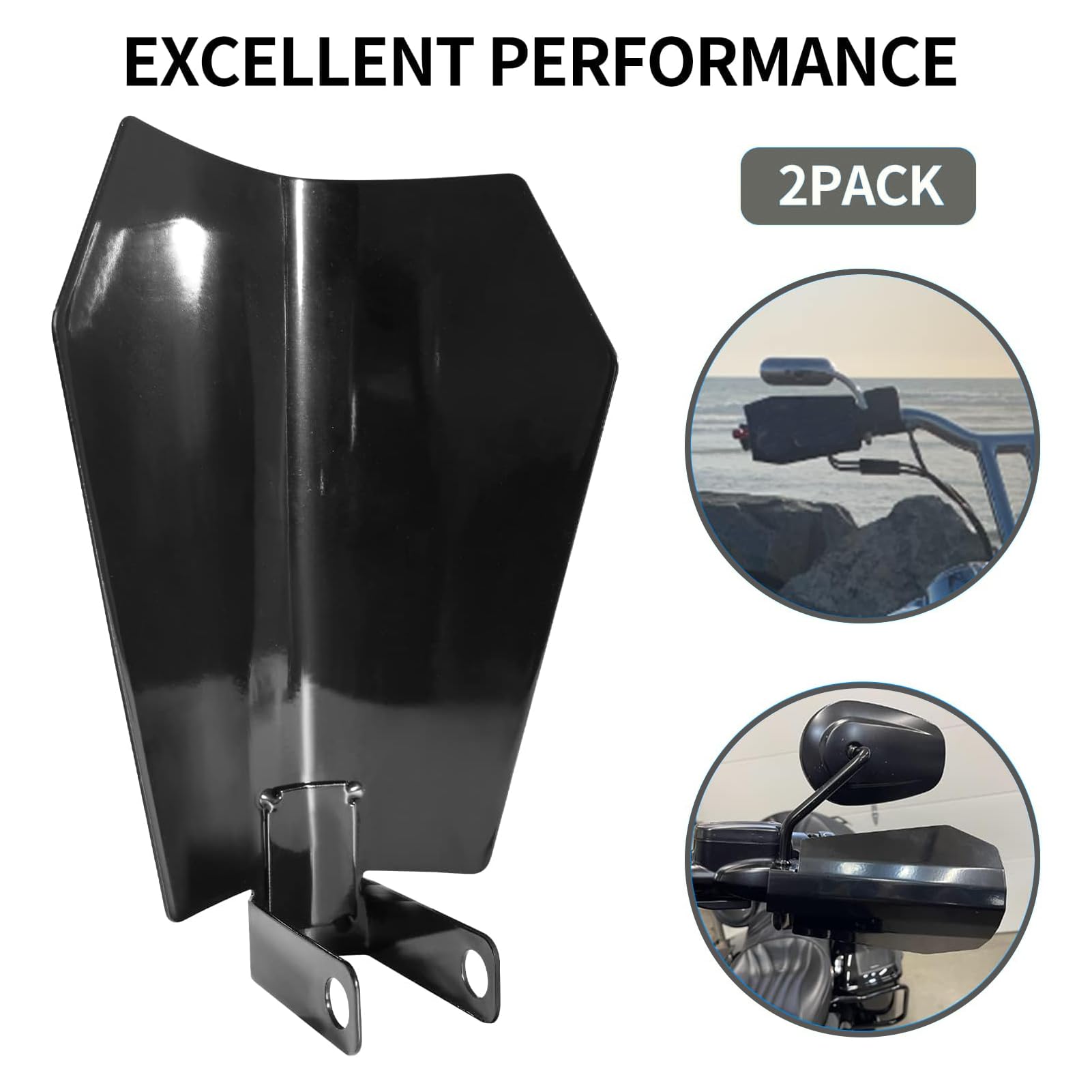 Osłony Dłoni Handguardy, Motocykl Handguard Wind Protector Jazda ze Stopu Aluminium Windproof Hand Protector Części Motocyklowe do Motocykla Dirt Bike