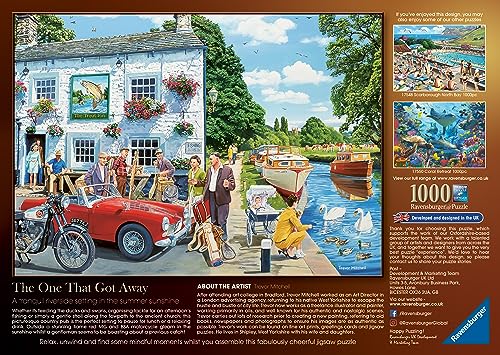 Ravensburger One That Got Away 1000 Piece Jigsaw Puzzle for Adults and Kids Age 12 Years Up, Earthy Tones, 1000 pieces, 70 x 50 cm - Image 3
