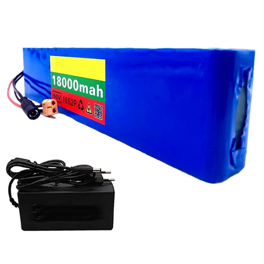 miyu＊② Amazon.com: MGBIDMI 60V 18Ah Electric Bicycle Lithium