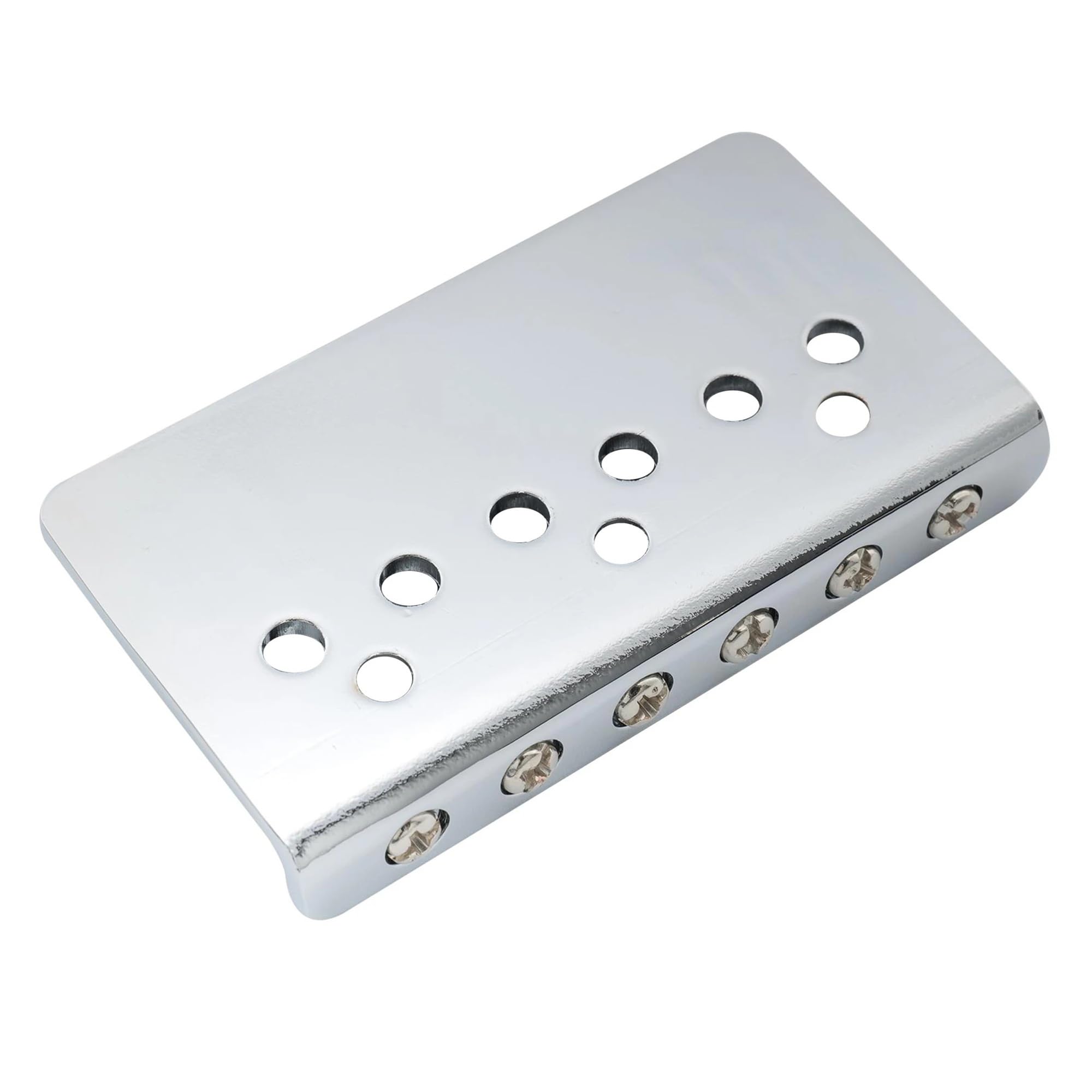 54 mm (2-1/8 Zoll) Stahl-Hardtail-Steg mit fester Vintage-Bogensättel for importierte ST-Tele-Style-E-Gitarre(Chrome)